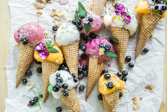 Einfache Möglichkeiten Dein Eis aufzupeppen | Simple ways to lighten up your Ice Cream