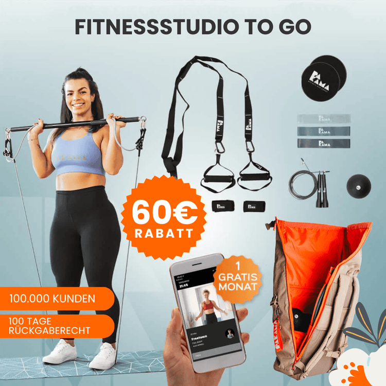 PAKAMA Fitnessstudio to Go (inkl. App) PAKAMA athletics