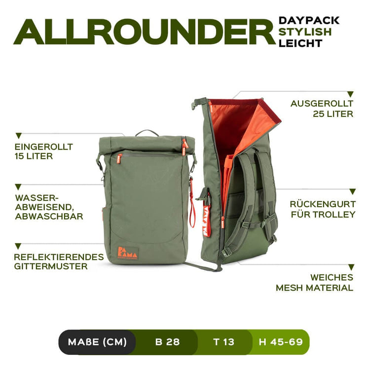 PAKAMA Rucksack Daypack