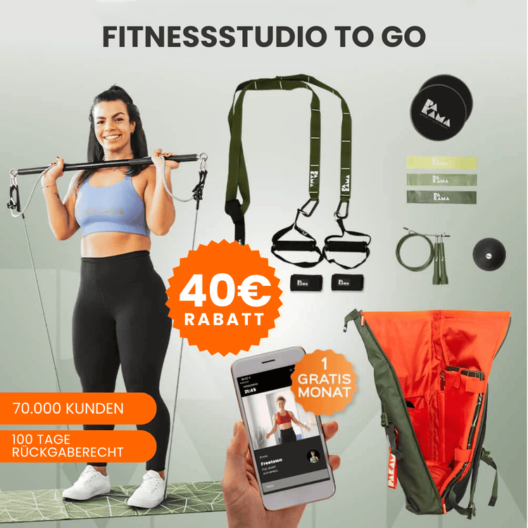 PAKAMA Fitnessstudio to Go (inkl. App) PAKAMA athletics