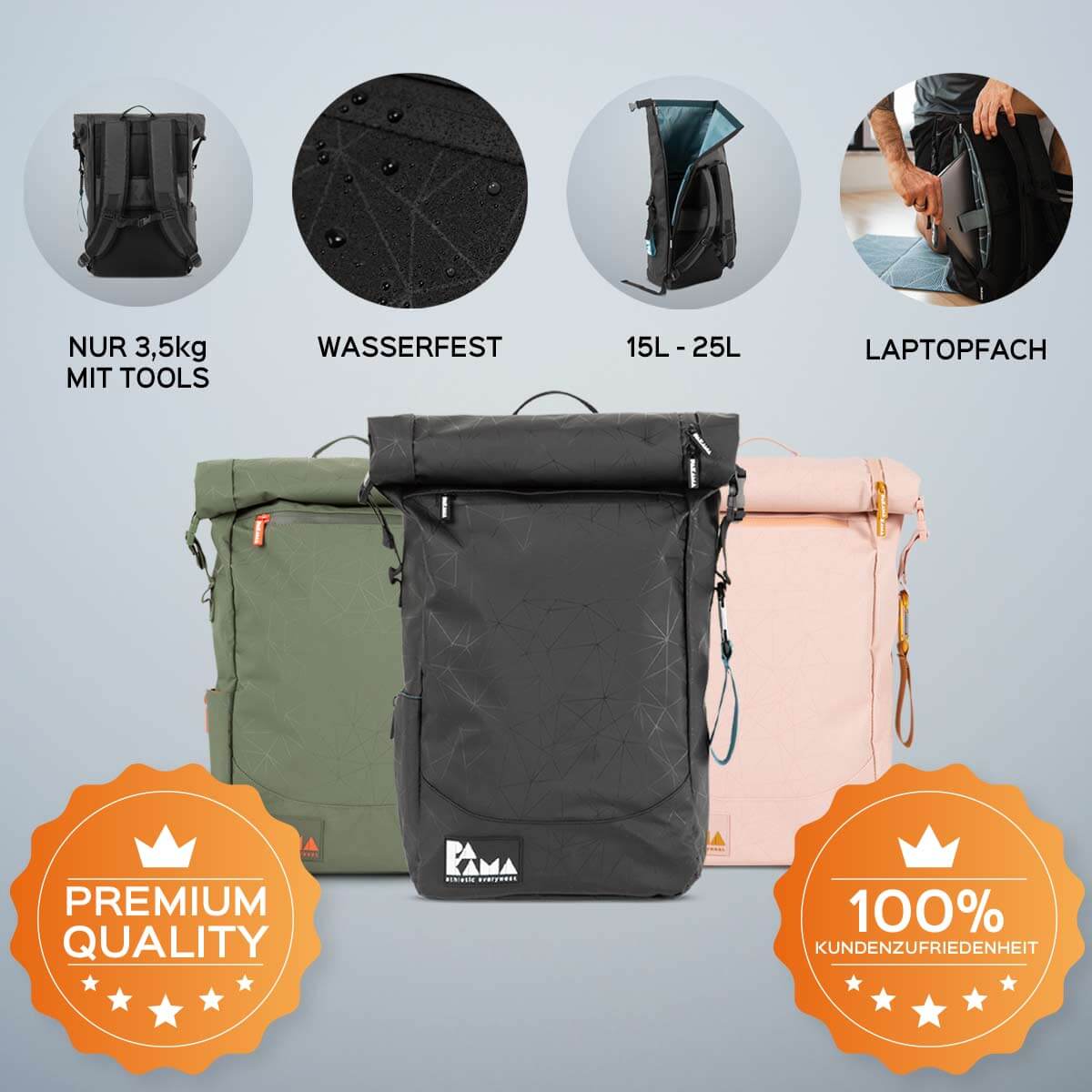 PAKAMA Fitnessstudio to Go (inkl. App) PAKAMA athletics