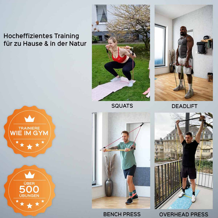 PAKAMA Fitnessstudio to Go (inkl. App) PAKAMA athletics