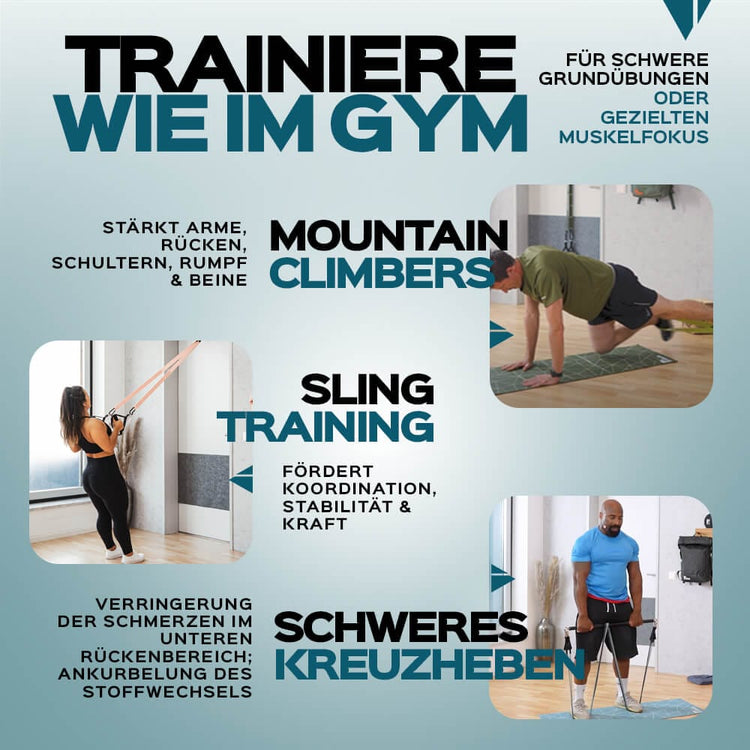 PAKAMA Starter Tools Set Fitnessstudio to Go (inkl. App) PAKAMA athletics