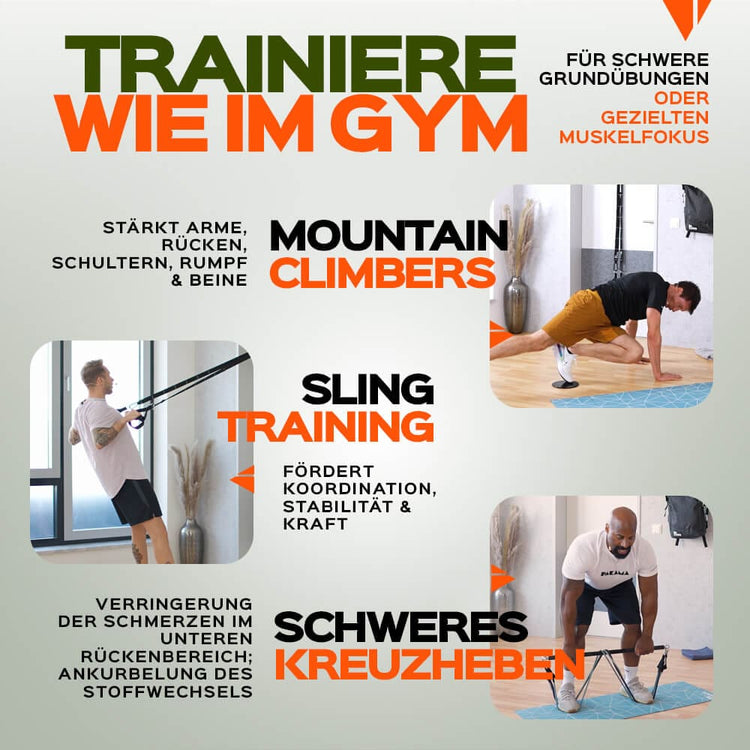 PAKAMA Fitnessstudio to Go (inkl. App) PAKAMA athletics