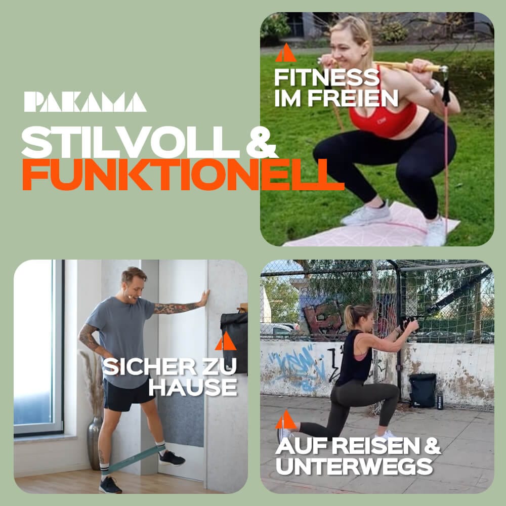 PAKAMA Starter Tools Set Fitnessstudio to Go (inkl. App) PAKAMA athletics