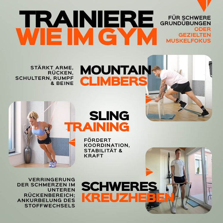 PAKAMA Starter Tools Set Fitnessstudio to Go (inkl. App) PAKAMA athletics