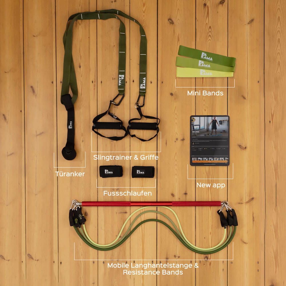 Starter Tools Set ohne Bag (inkl. App) PAKAMA athletics