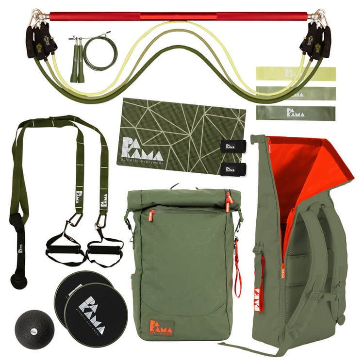 PAKAMA Fitnessstudio to Go Rucksack (inkl. App)