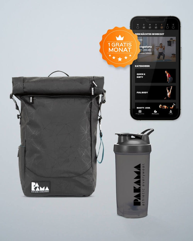 PAKAMA Fitness-Rucksack (inkl. App) PAKAMA athletics