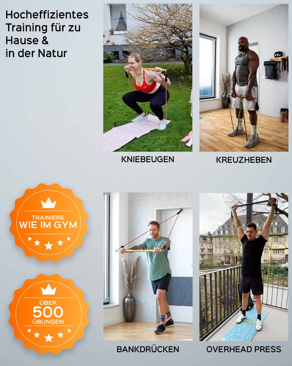 PAKAMA Fitness-Rucksack (inkl. App) PAKAMA athletics