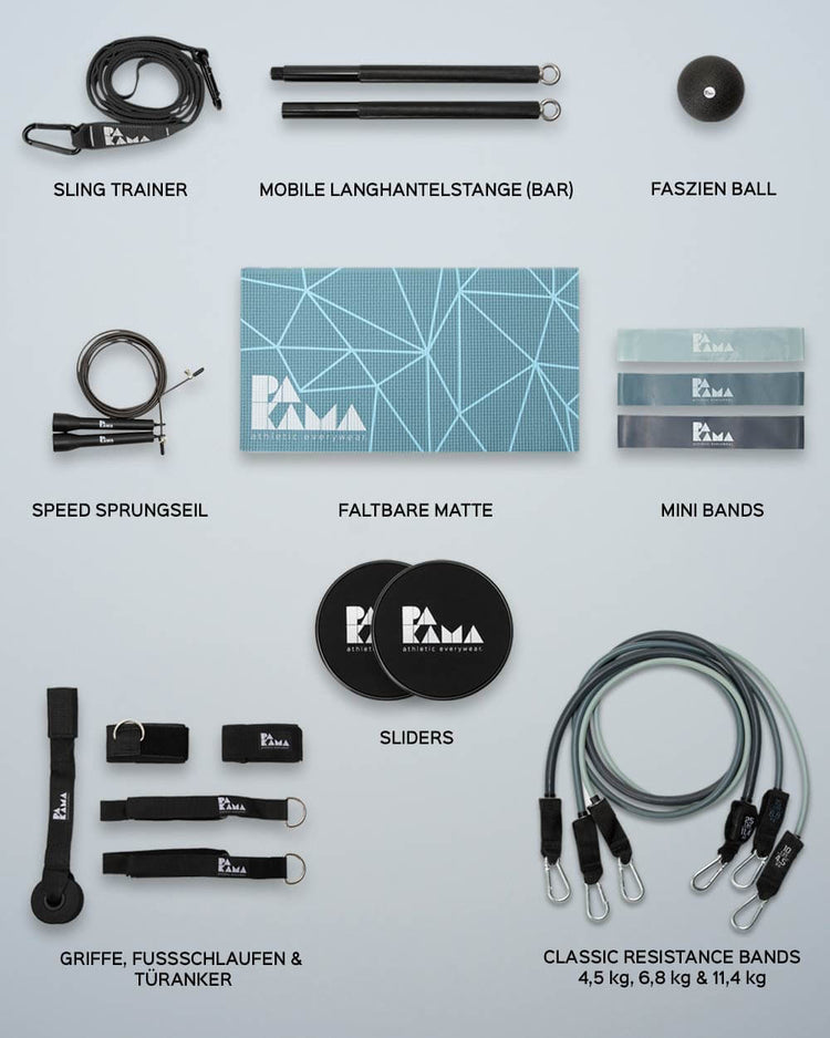 PAKAMA Fitness-Rucksack (inkl. App) PAKAMA athletics