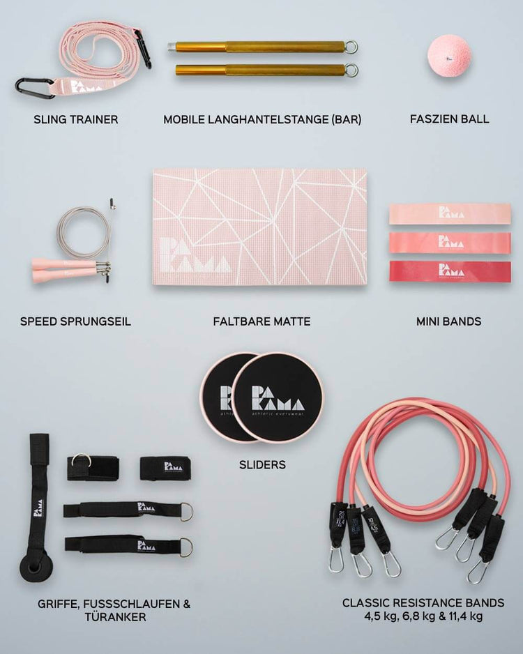 PAKAMA Fitness-Rucksack (inkl. App) PAKAMA athletics