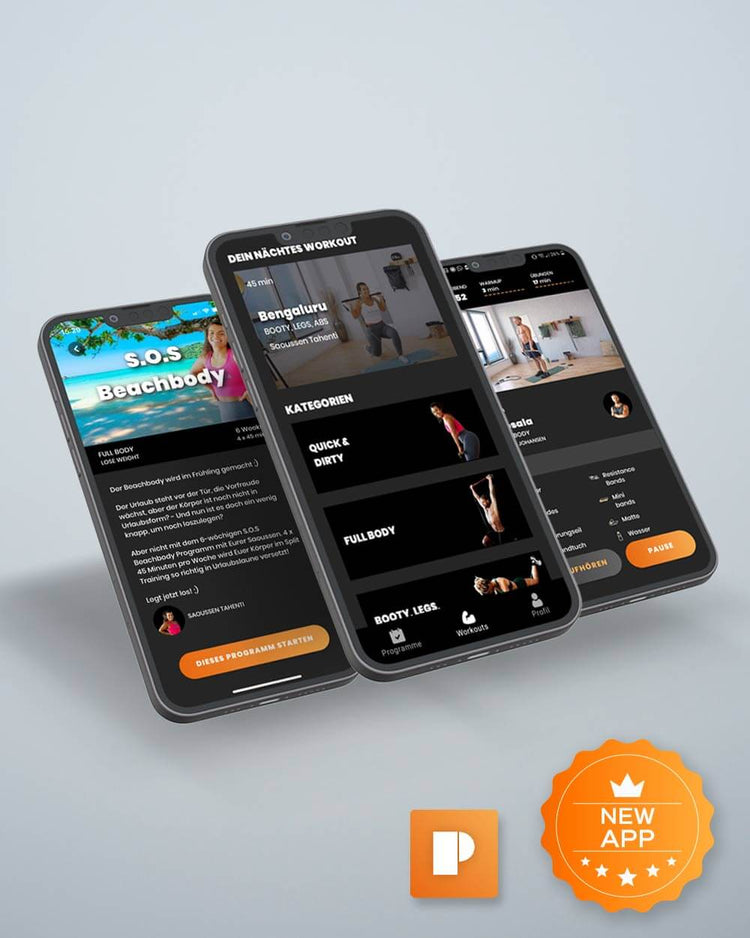 PAKAMA Fitness-Rucksack (inkl. App) PAKAMA athletics