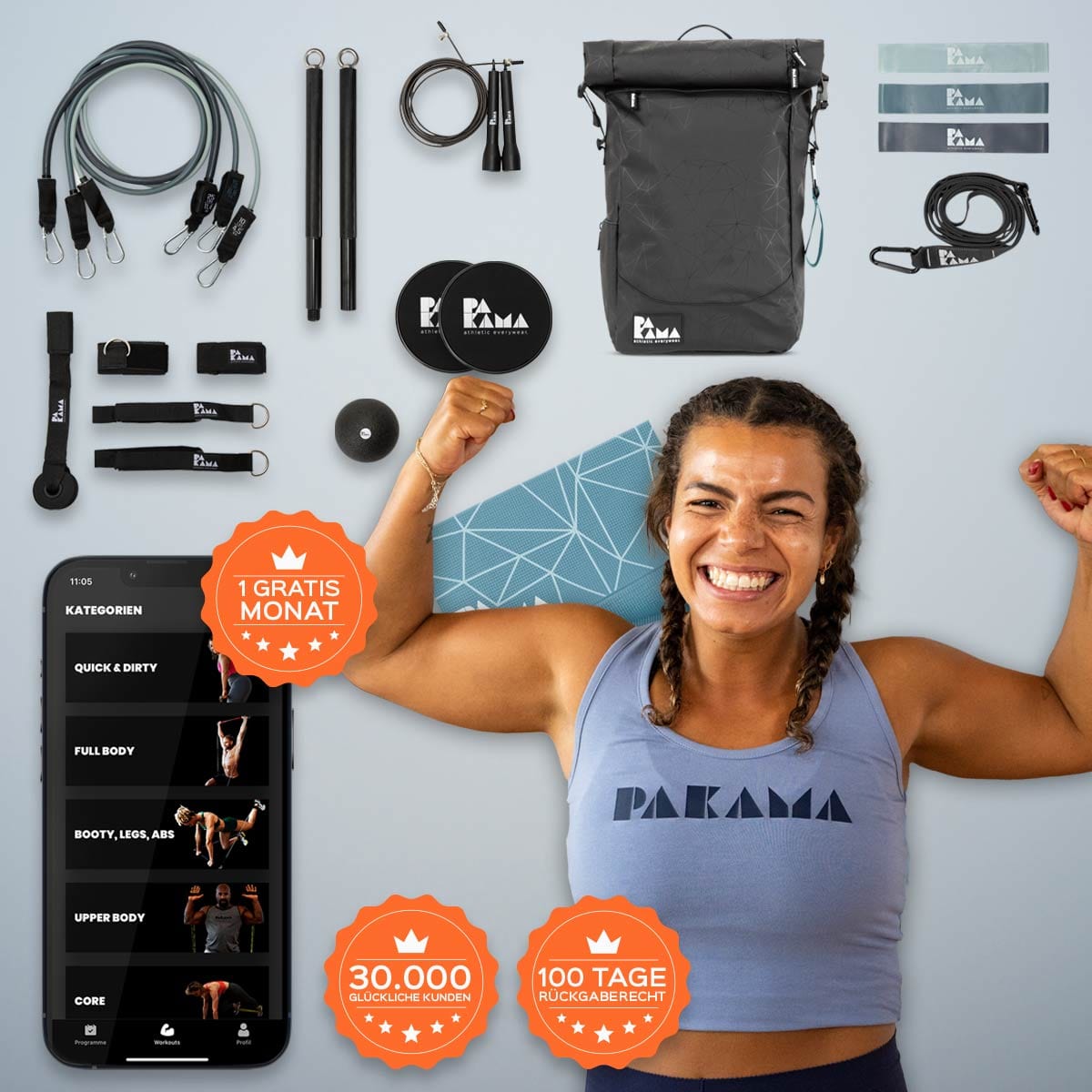 PAKAMA Bag 2.0 XXL + SZ Bar PAKAMA athletics