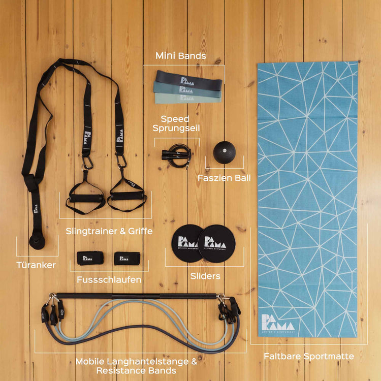 PAKAMA Fitness-Rucksack (inkl. App)