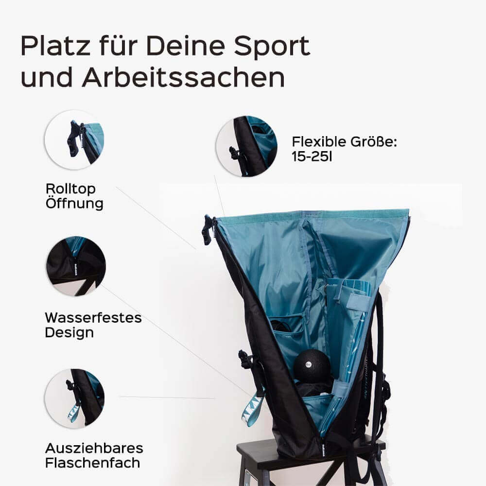 PAKAMA Fitness-Rucksack (inkl. App) PAKAMA athletics