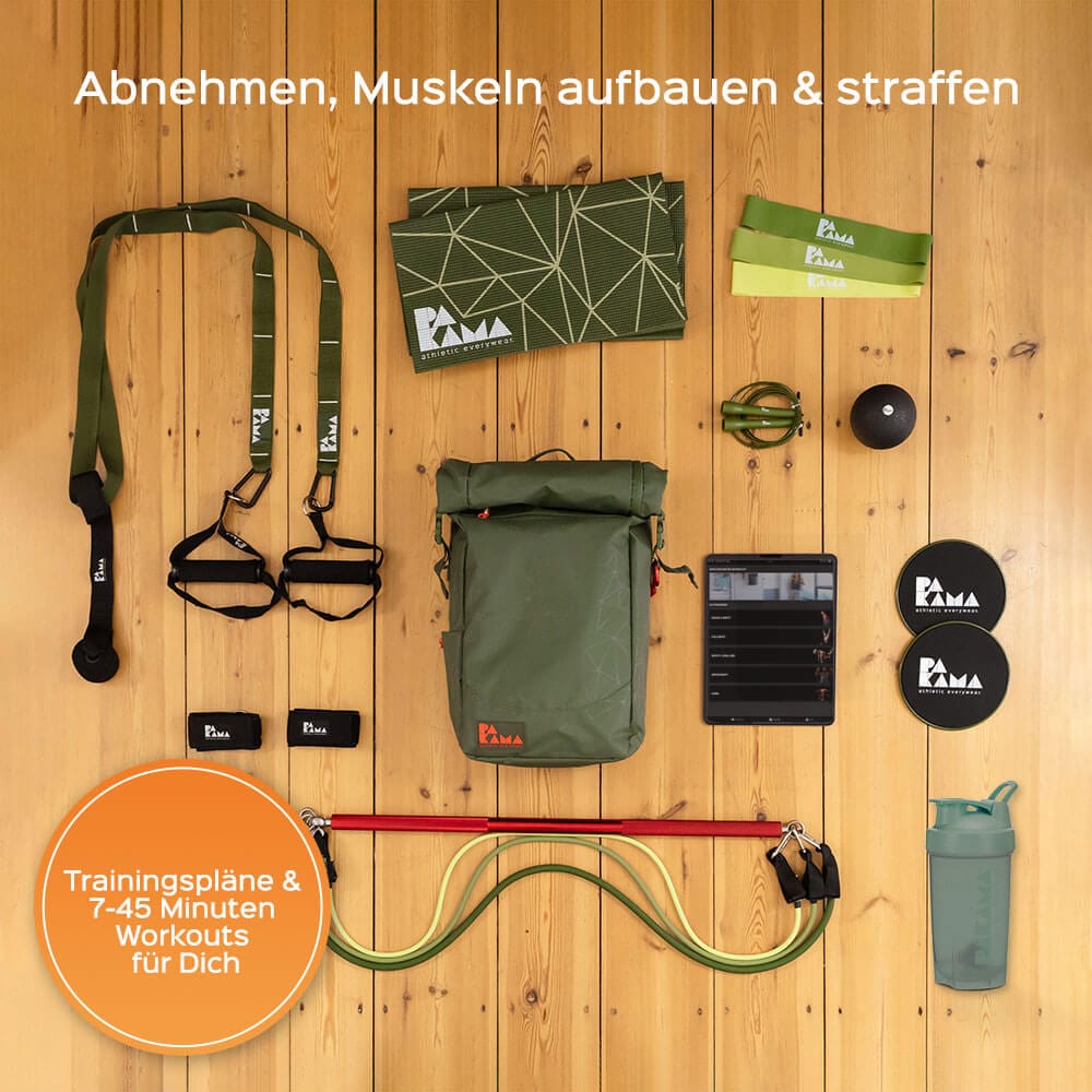 PAKAMA Fitness-Rucksack (inkl. App) PAKAMA athletics